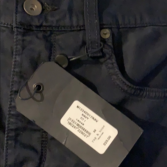 BNWT Men’s Rag & Bone Fit 1 Extra Slim Fit Pants - Picture 8 of 8